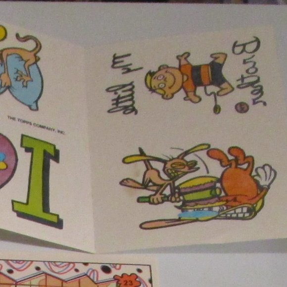 Vintage Nick Toons Tattoos #3 of 12 Sheets 1993 - Picture 2 of 4